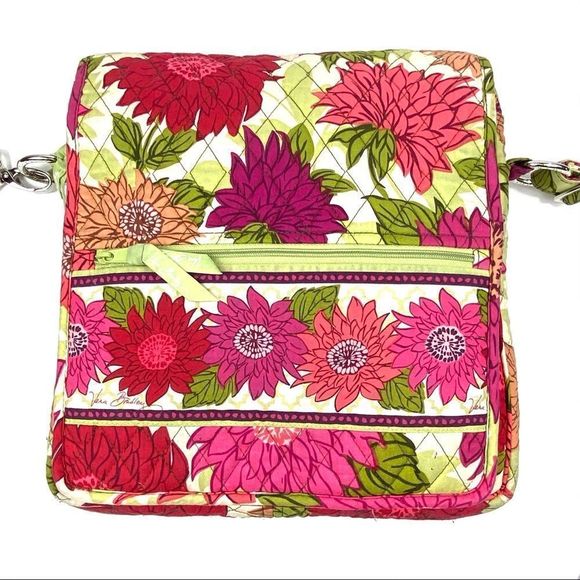 Vera Bradley Hello Dahlia lg hipster messenger bag - Picture 10 of 16
